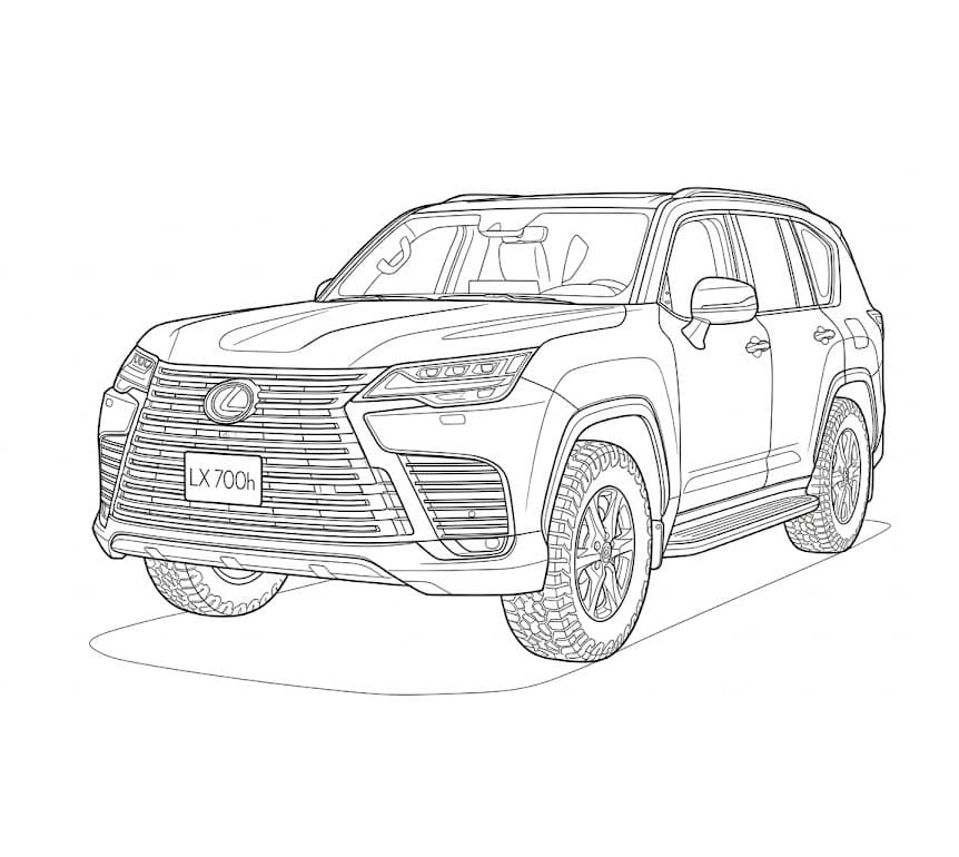 Lexus LX 2025 hybrid