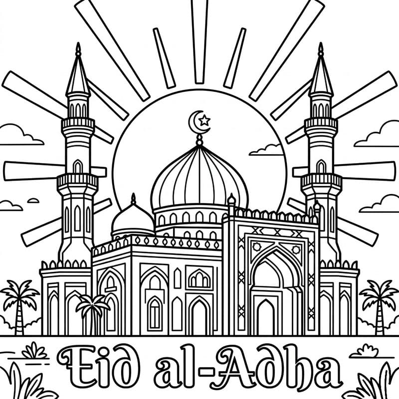 Masjid Pagi Idul Adha