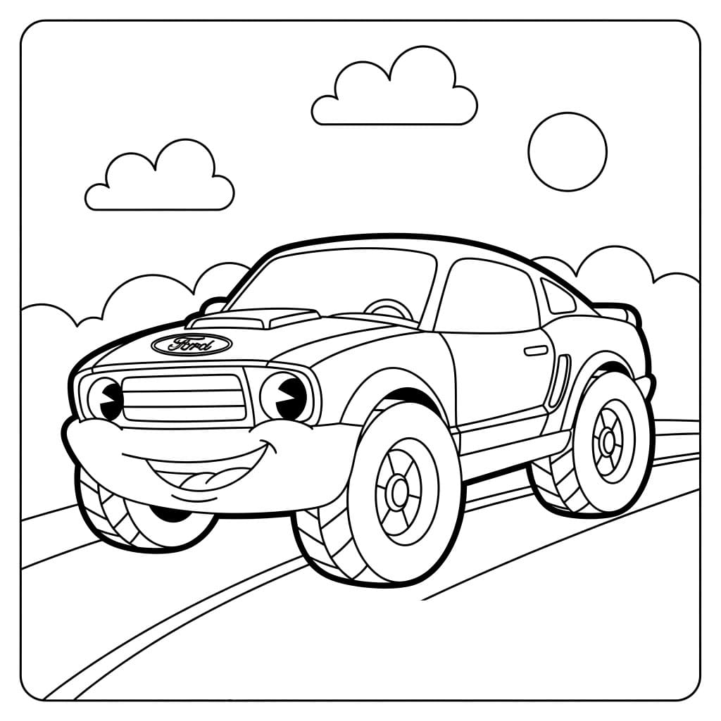 Mobil Ford yang Lucu