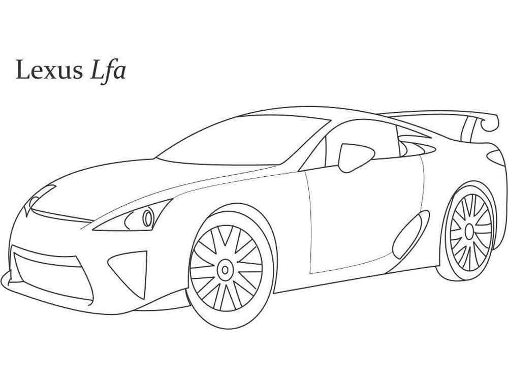 Mobil Lexus LFA