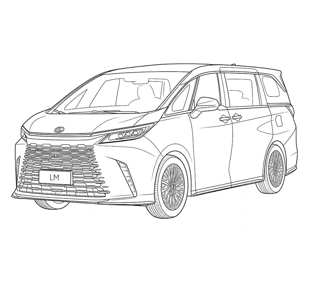 Mobil mewah Lexus LM