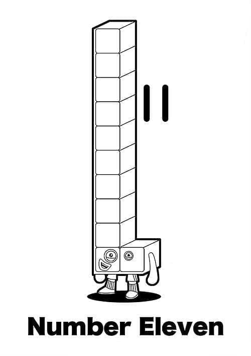 Numberblocks Sebelas gratis