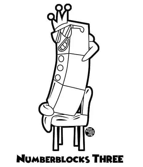 Numberblocks Tiga