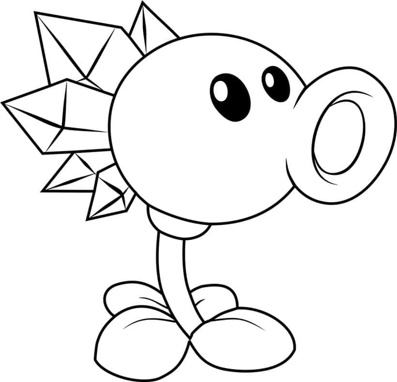 Plants vs Zombies Kacang Salju