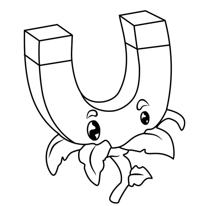 Plants vs Zombies Magnet Emas