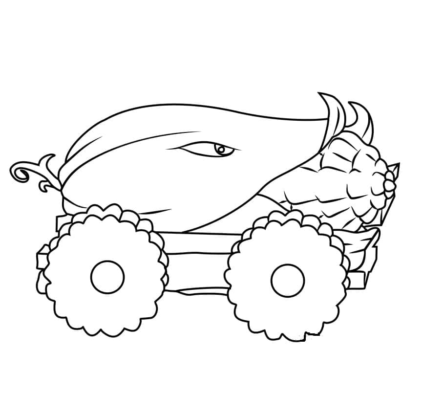 Plants vs Zombies Meriam Jagung