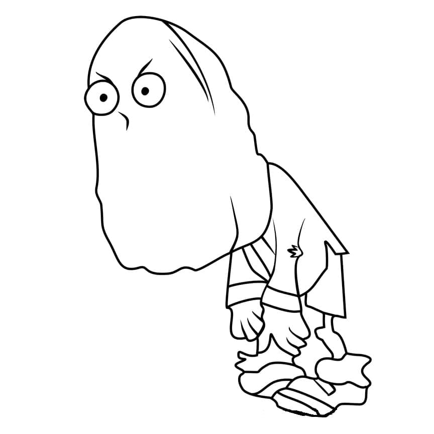 Plants vs Zombies Tall-nut Zombie