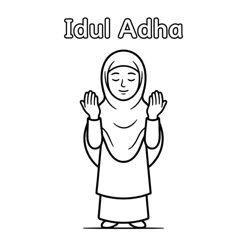 Posisi Doa Idul Adha