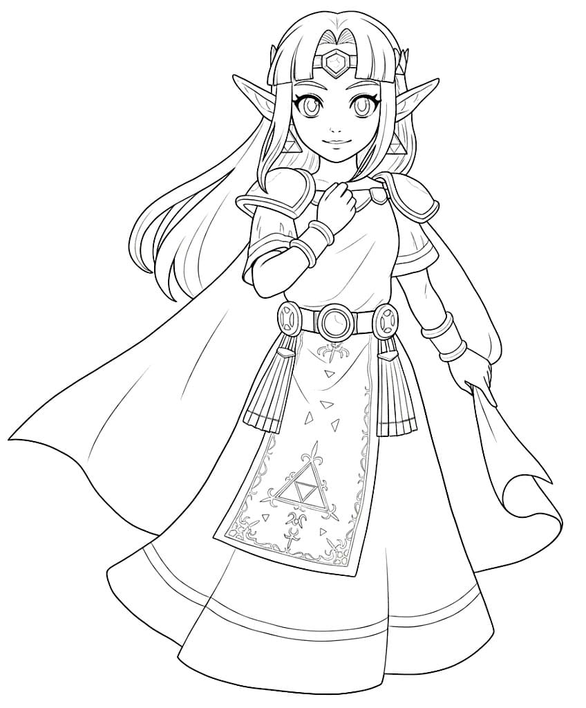 Putri Zelda yang Tersenyum