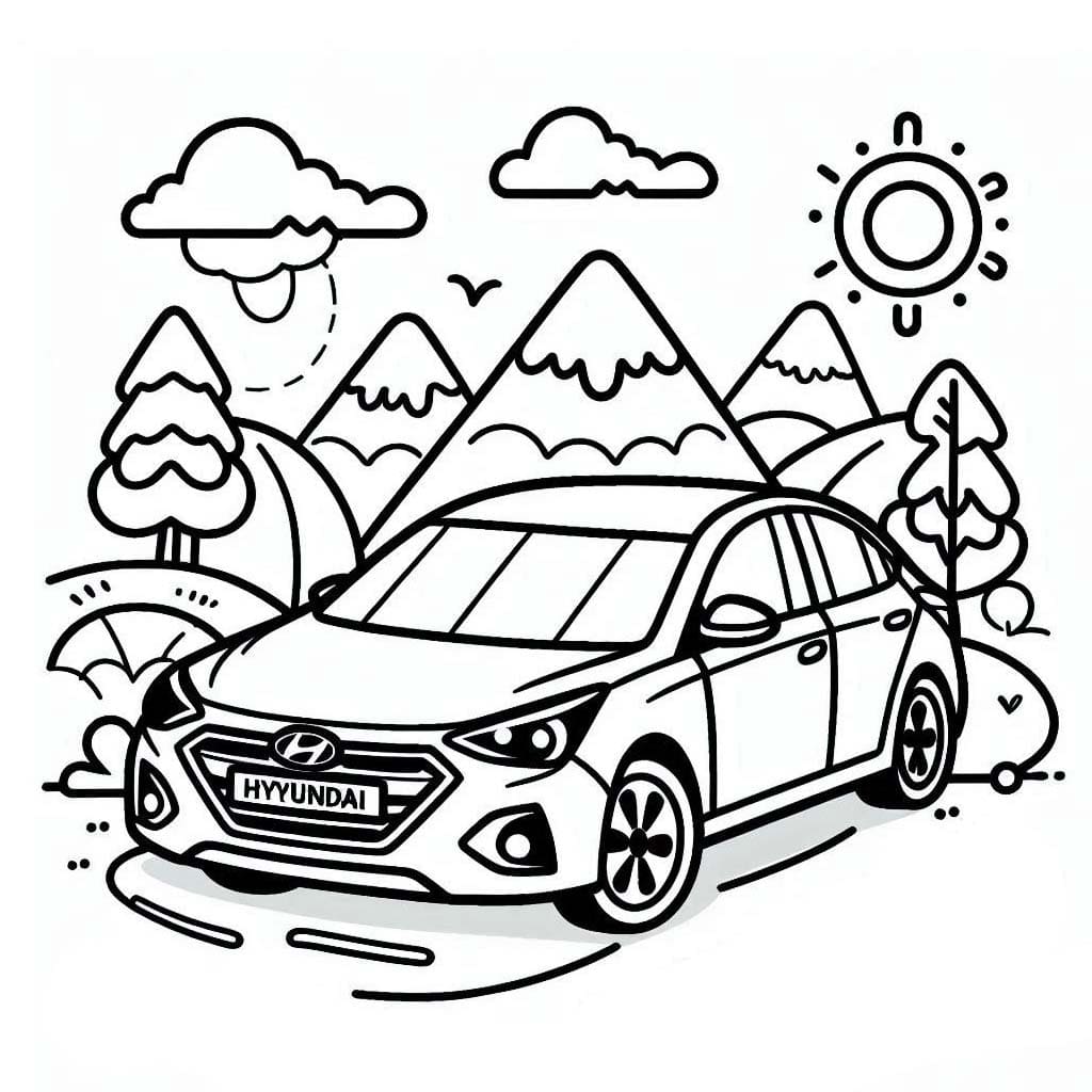 Seni Mobil Hyundai Gratis