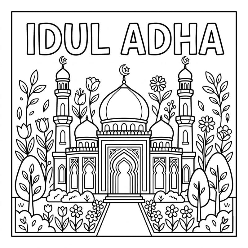 Taman Masjid Idul Adha