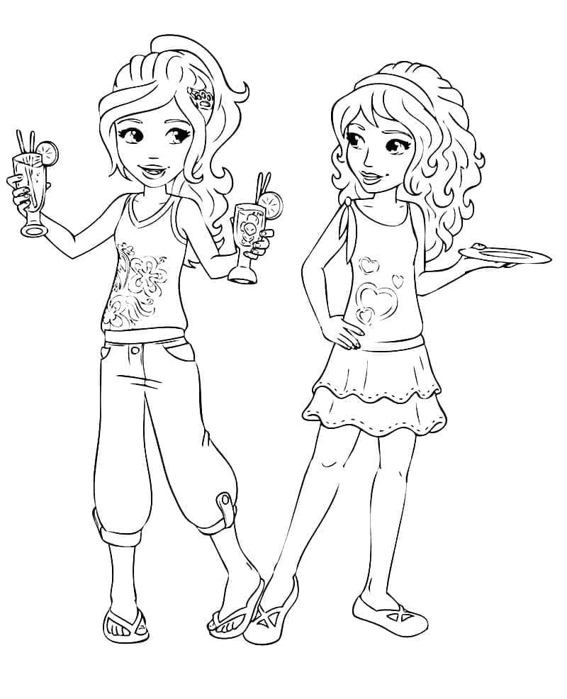 Anak Perempuan Cantik Lego Friends