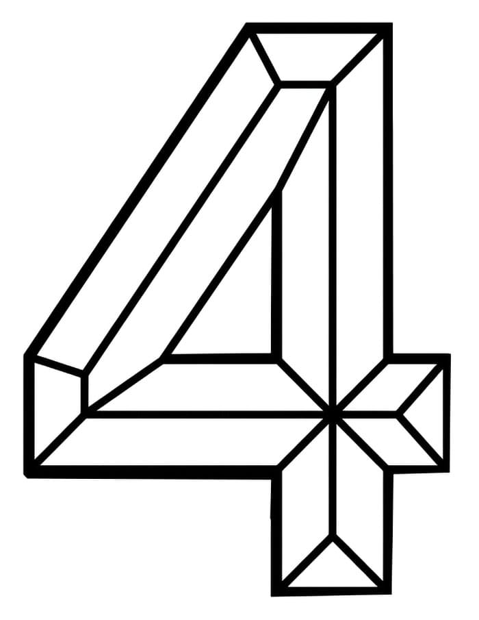 Angka 4 Dapat Dicetak