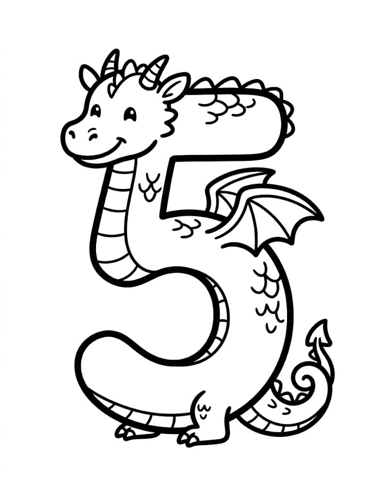 Angka 5 Naga
