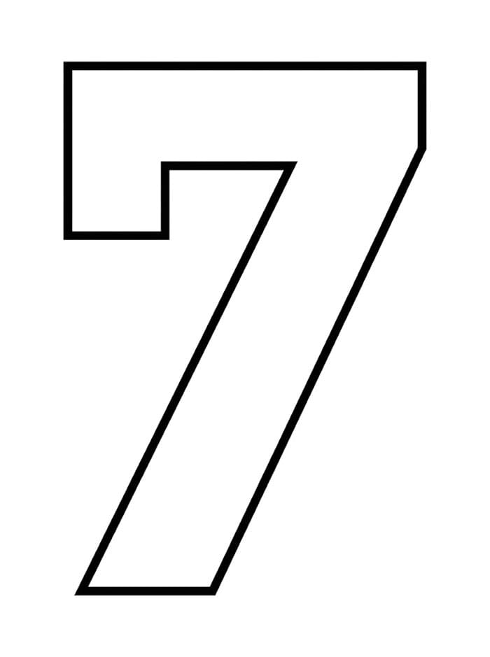 Angka 7 Blok