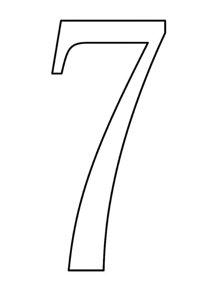 Angka 7 Tinggi