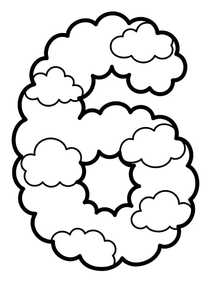 Awan Angka 6
