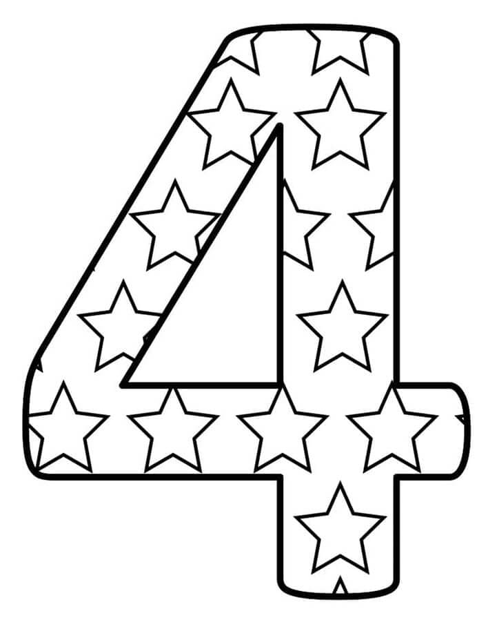 Bintang Angka 4