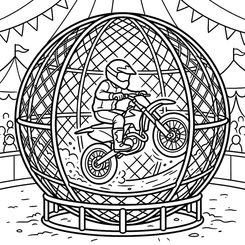 Bola Dunia Sepeda Motor Sirkus
