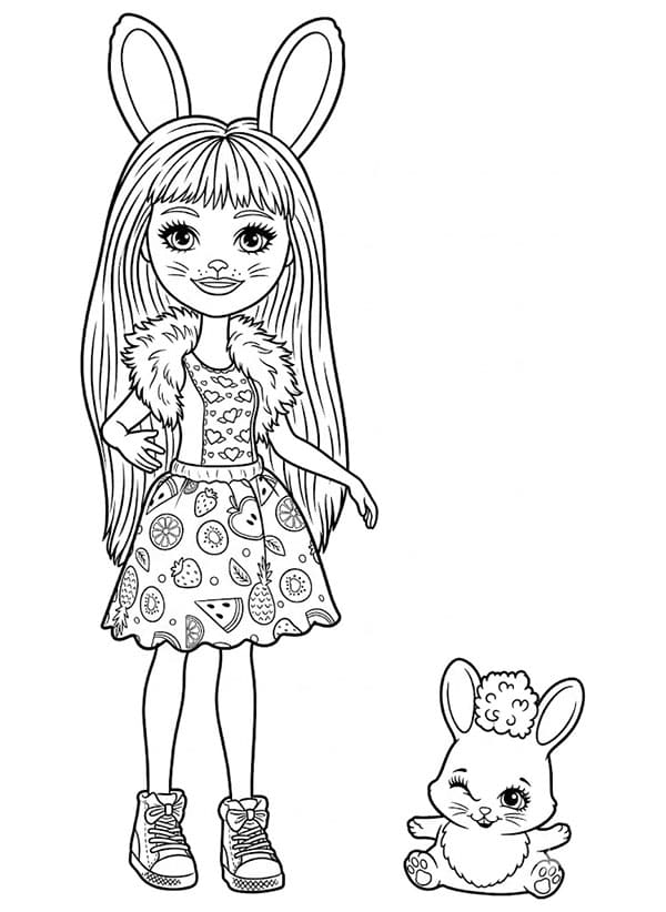 Boneka Bree Bunny dari Enchantimals