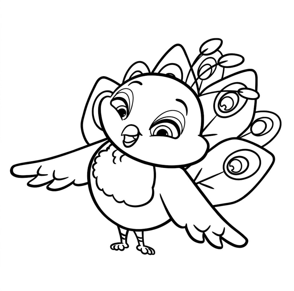 Burung Merak Enchantimals