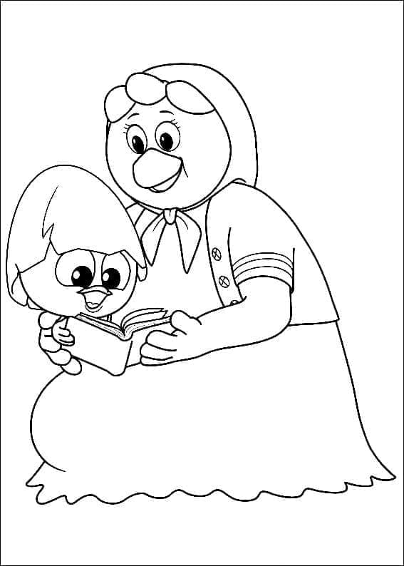Calimero dan ibunya