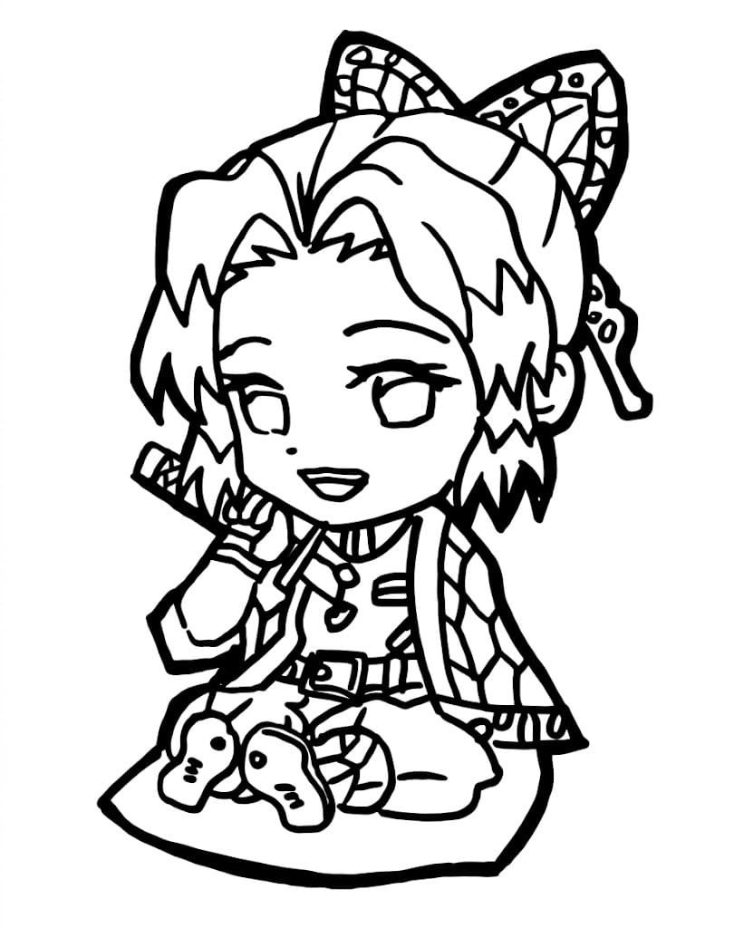 Chibi Shinobu Kochou yang Imut