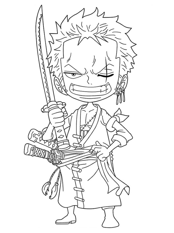 Chibi Zoro gratis