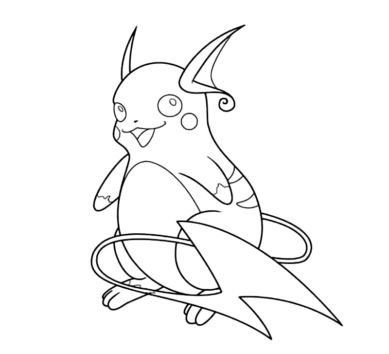 Gambar Pokemon Raichu