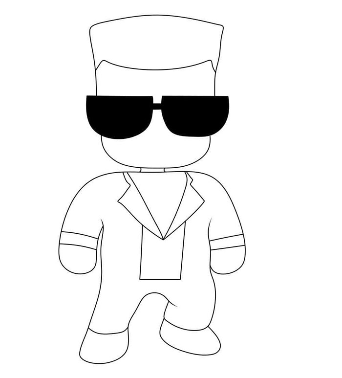 Gambar Stumble Guys yang Dapat Dicetak Gratis