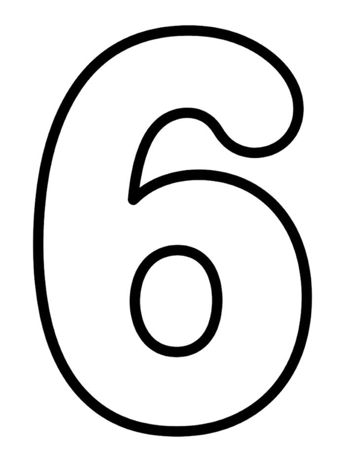 Gelembung Angka 6