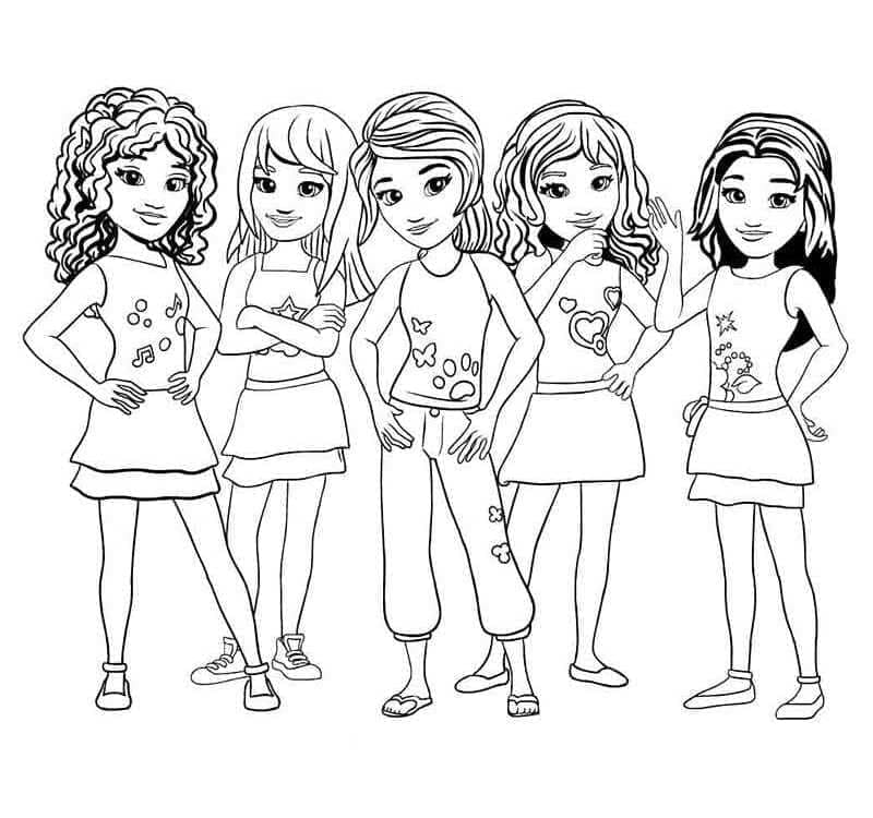 Karakter Lego Friends
