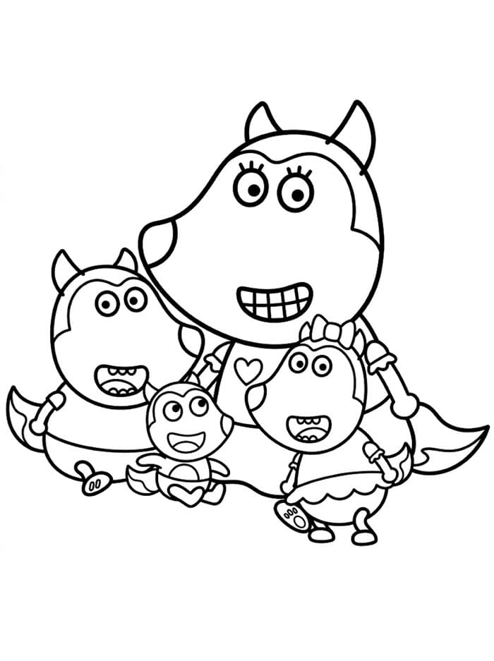 Keluarga Wolfoo