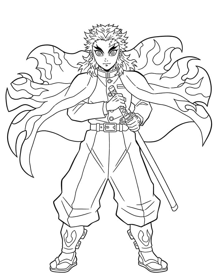 Kyojuro Rengoku Gambar gratis
