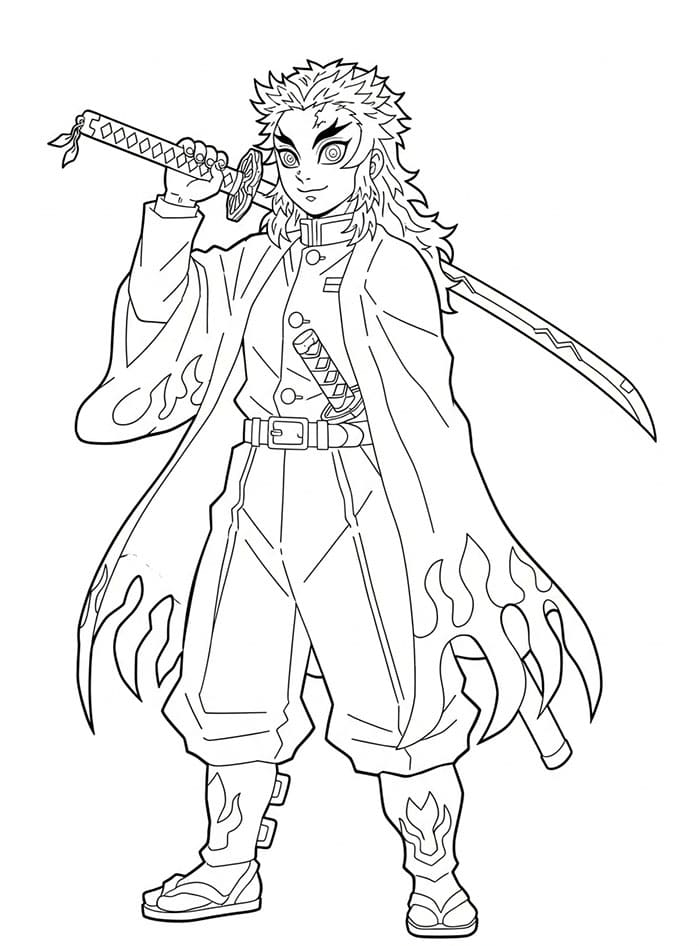 Kyojuro Rengoku keren