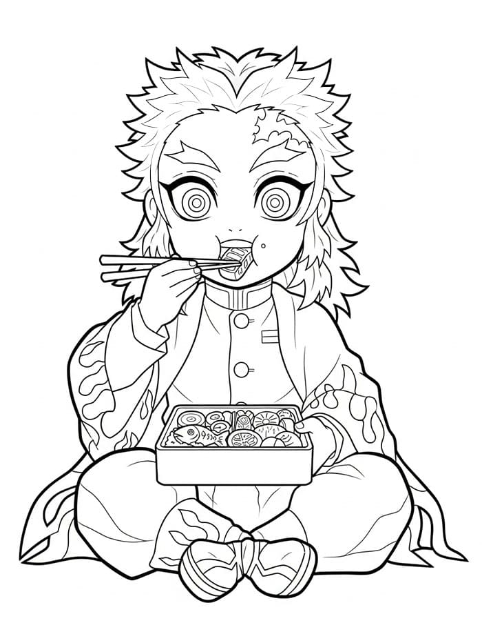Kyojuro Rengoku makan