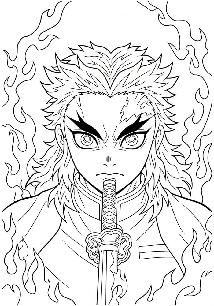 Kyojuro Rengoku marah