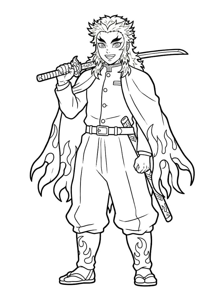 Kyojuro Rengoku Penyangga Pedang