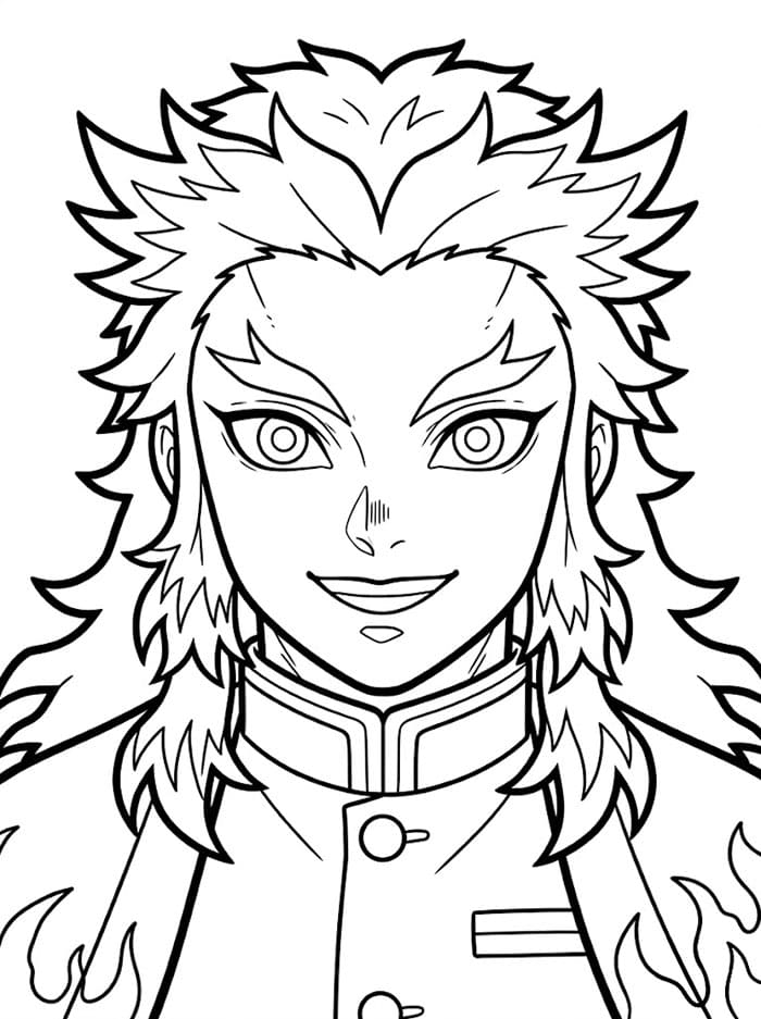 Kyojuro Rengoku Senyum