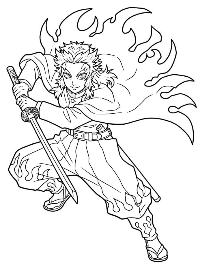 Kyojuro Rengoku siap