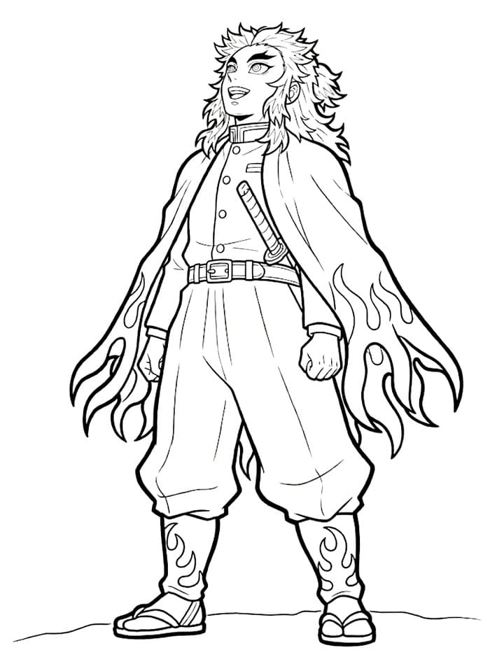 Kyojuro Rengoku Tampilan Langit