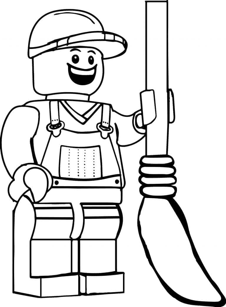 Lego City Petugas Kebersihan