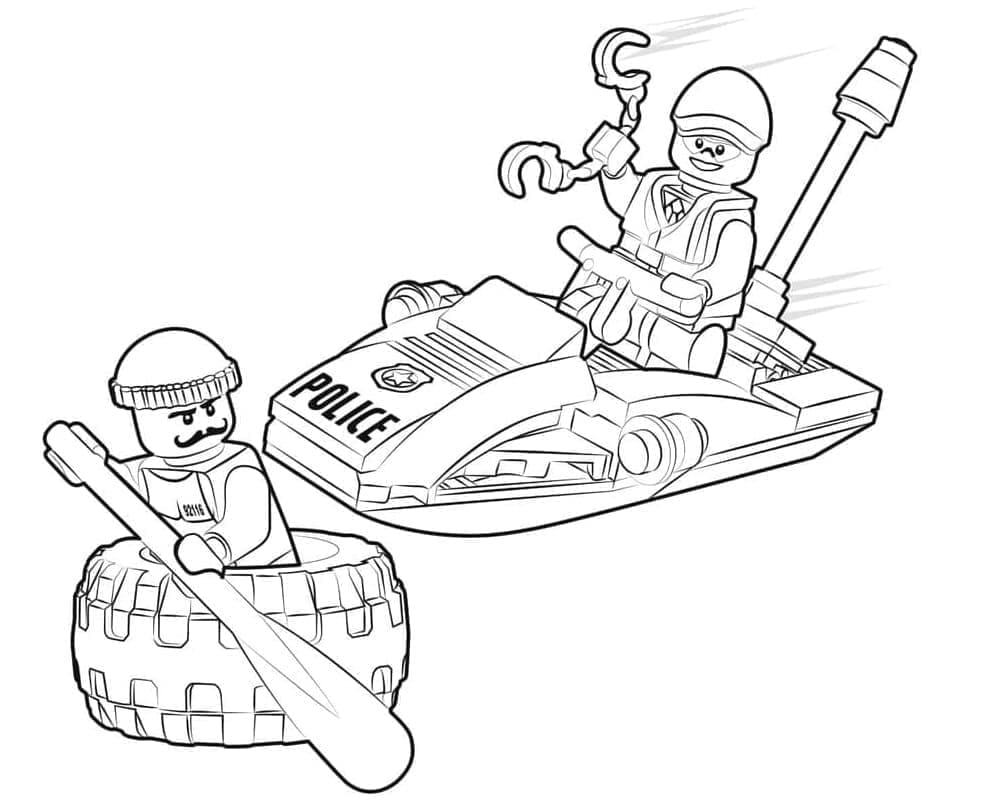 Lego City Polisi dan Perampok