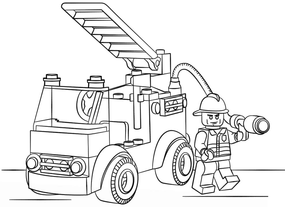 Lego City Truk Pemadam Kebakaran