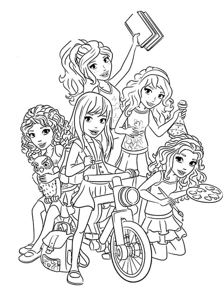 Lego Friends Anak Perempuan