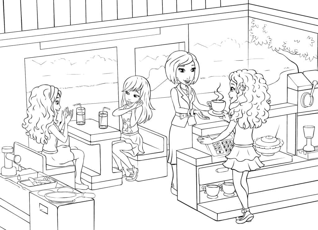Lego Friends Kedai Kopi