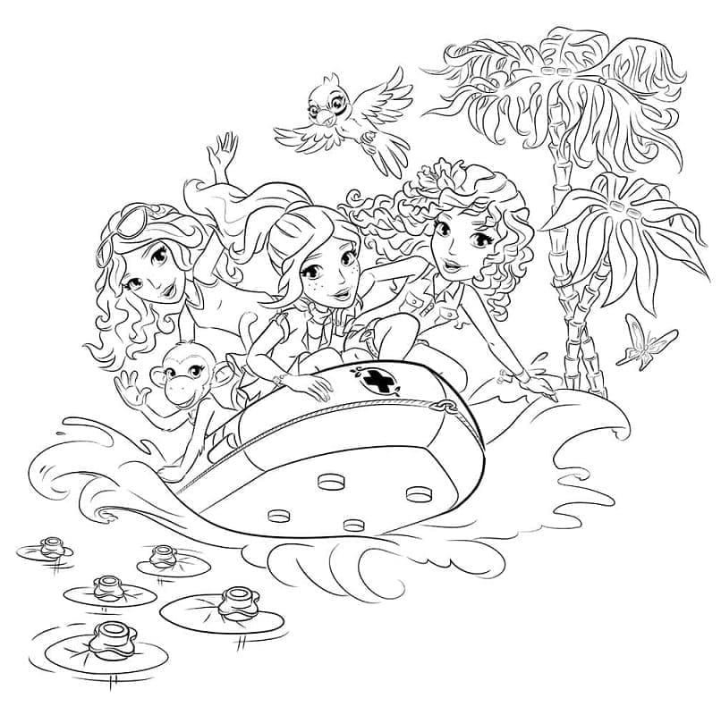 Lego Friends Musim Panas