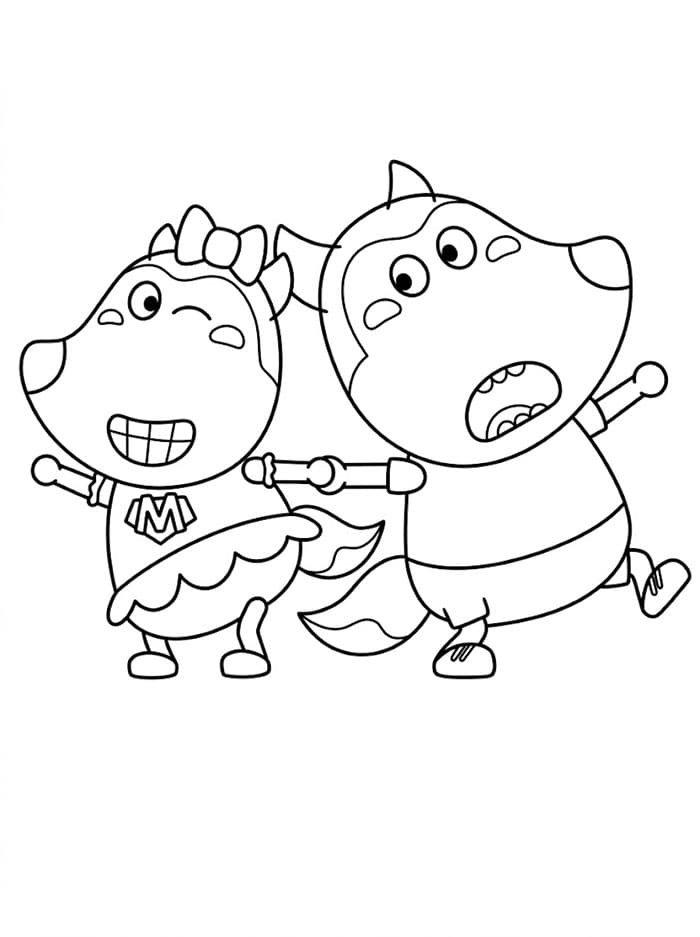 Lucy dan Wolfoo