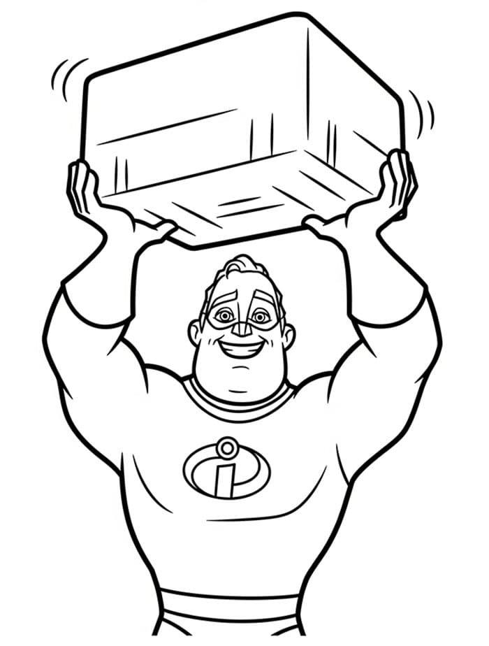 Mr. Incredible yang kuat