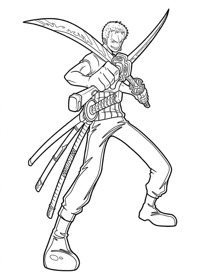 Pedang Silang Zoro
